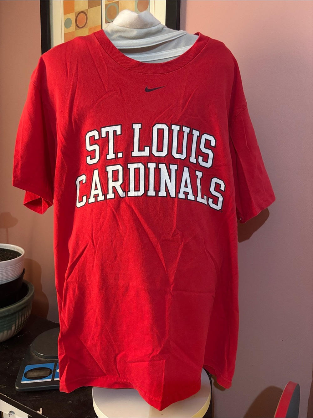 Nike MLB Red St. Louis Cardinals Graphic Tee Size medium